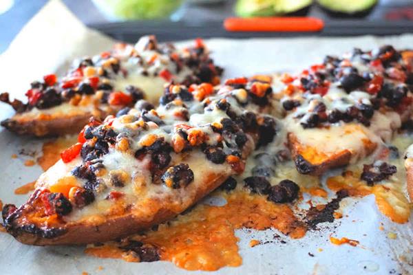 Sweet Potatoes With Black Beans | Recipe | Cuisine Fiend